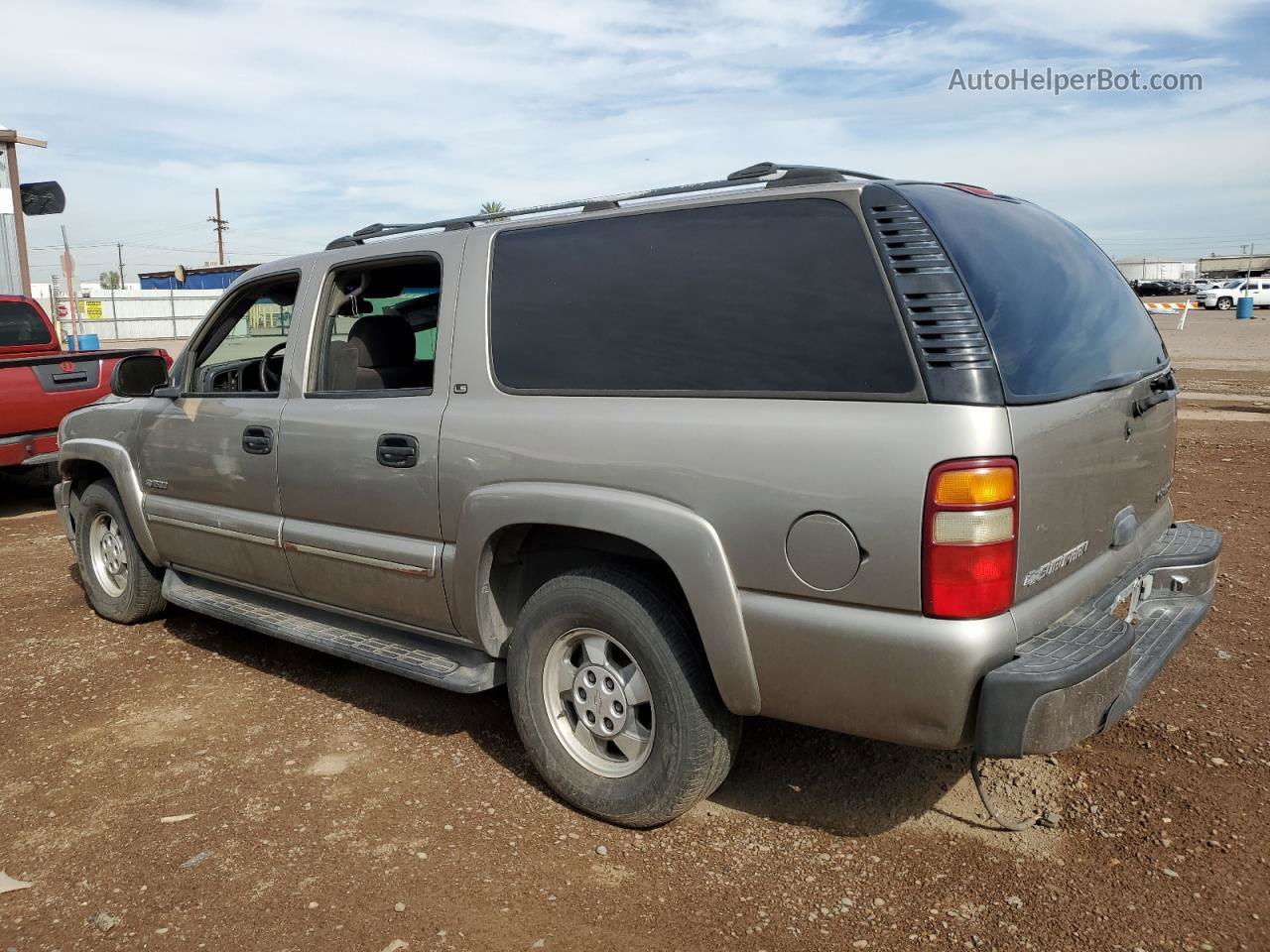 2000 Chevrolet Suburban C1500 Gray vin: 3GNEC16T0YG204347