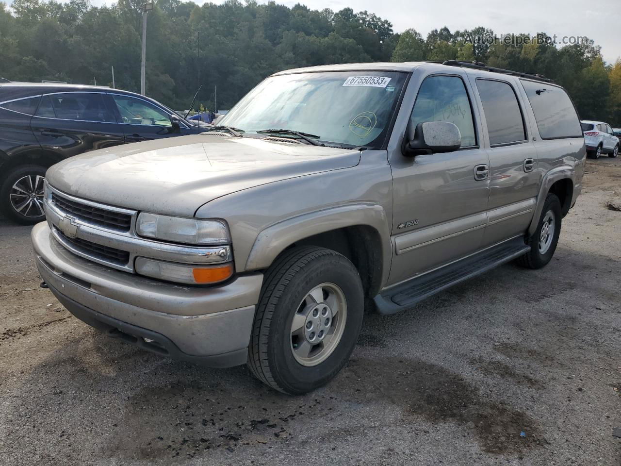 2000 Chevrolet Suburban C1500 Gold vin: 3GNEC16T0YG205644