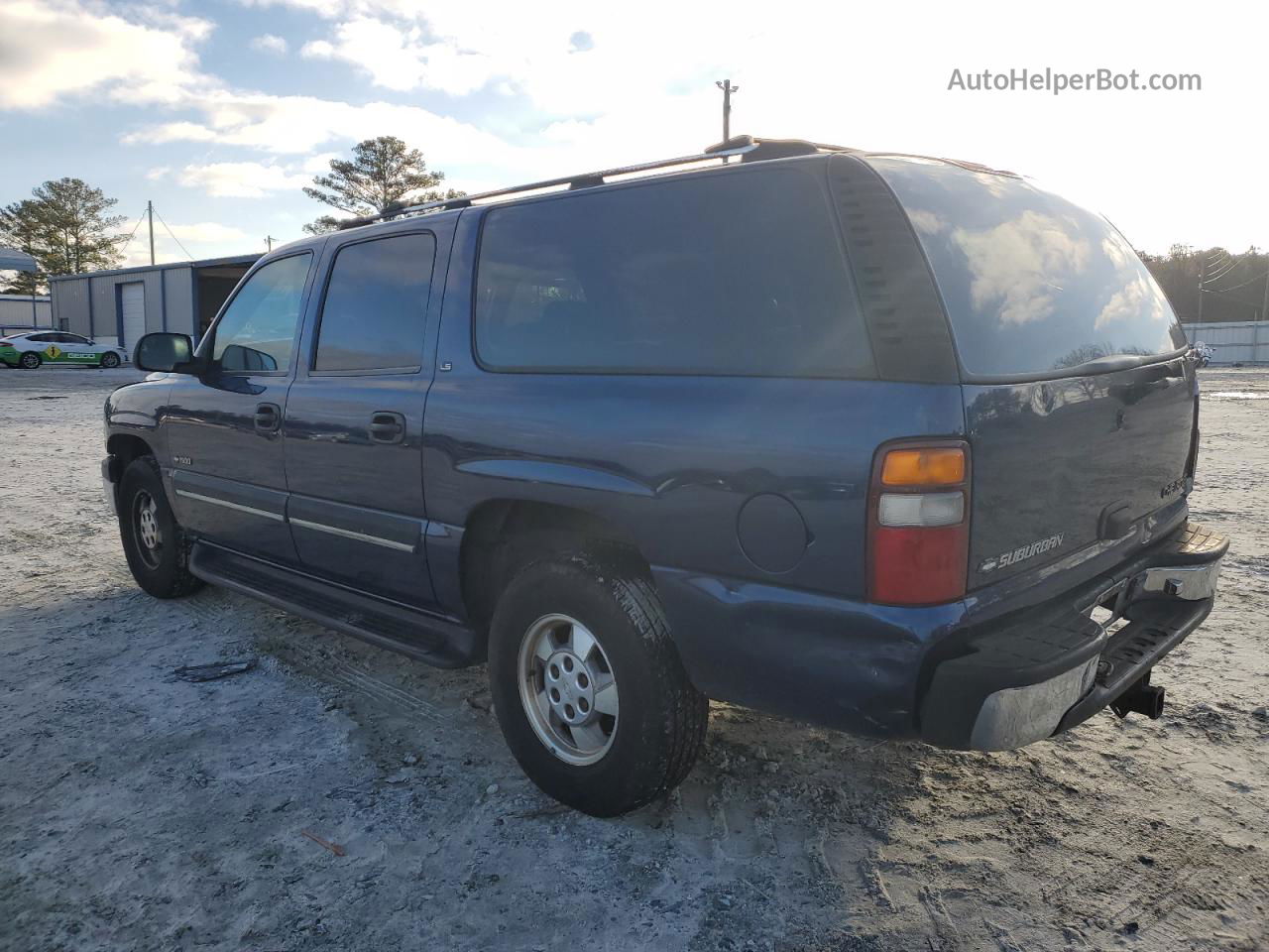 2000 Chevrolet Suburban C1500 Blue vin: 3GNEC16T2YG173960