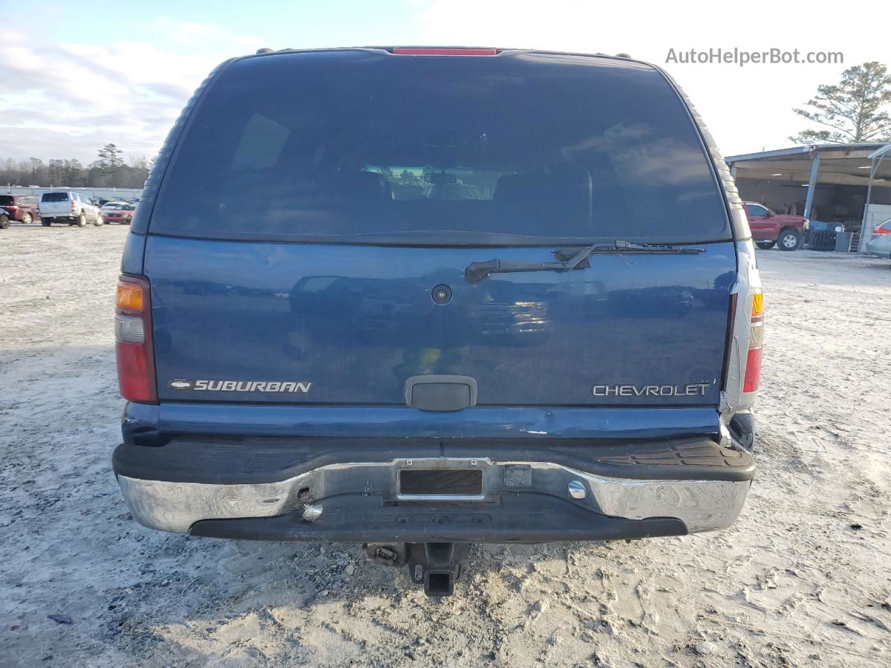 2000 Chevrolet Suburban C1500 Blue vin: 3GNEC16T2YG173960