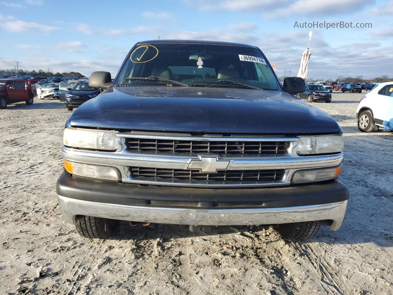 2000 Chevrolet Suburban C1500 Blue vin: 3GNEC16T2YG173960