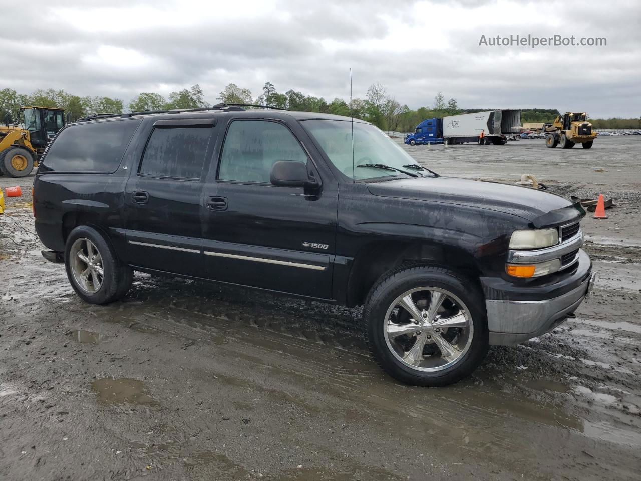 2000 Chevrolet Suburban C1500 Black vin: 3GNEC16T2YG225457