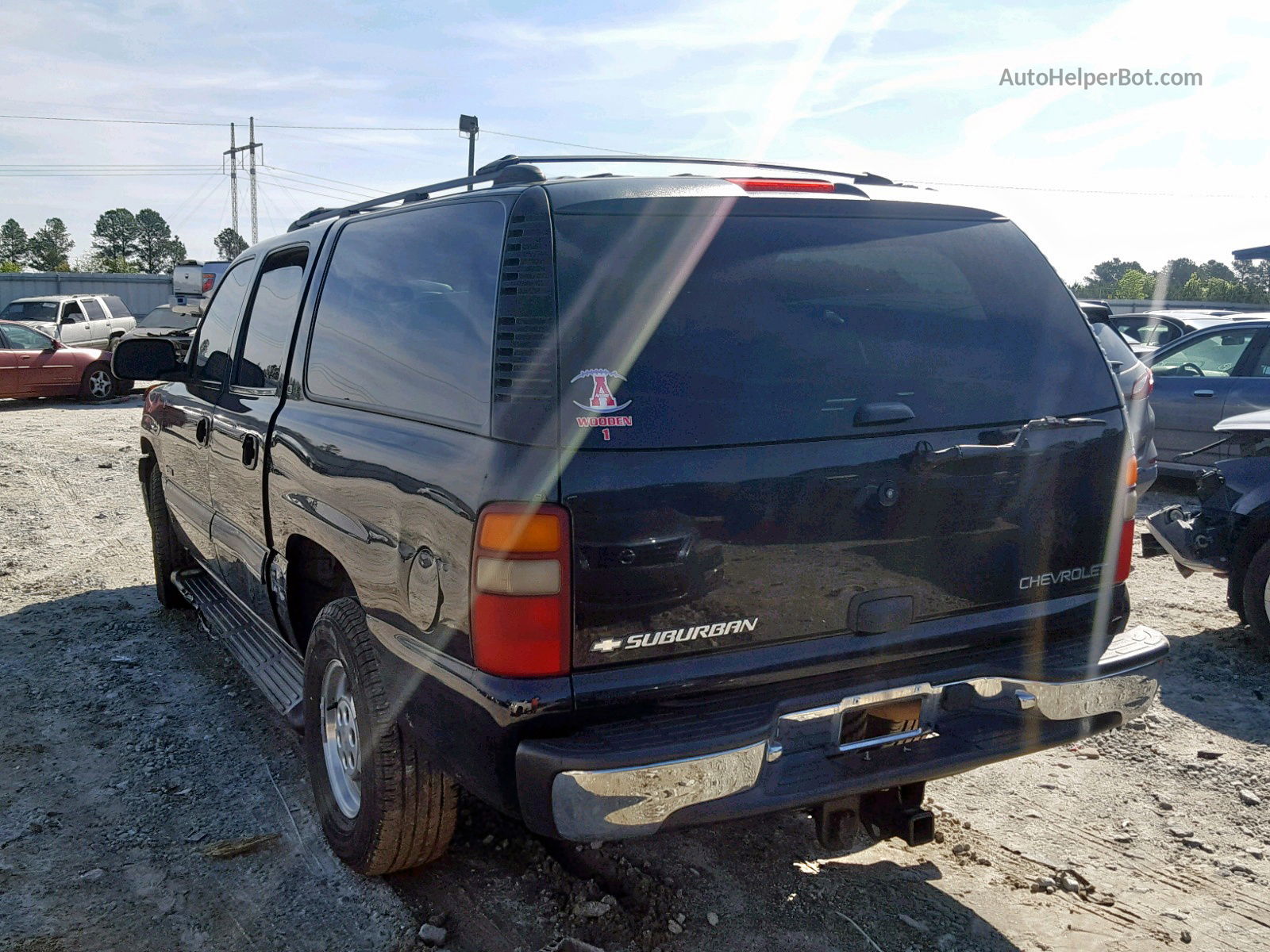 2000 Chevrolet Suburban C1500 Black vin: 3GNEC16T4YG223239