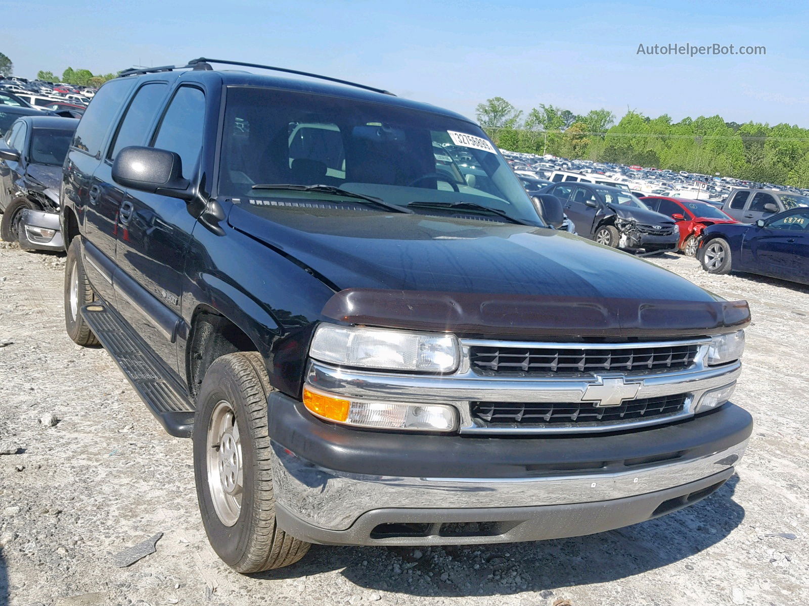 2000 Chevrolet Suburban C1500 Black vin: 3GNEC16T4YG223239