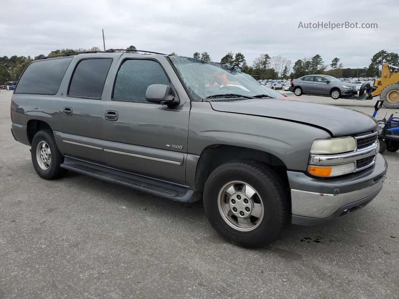 2000 Chevrolet Suburban C1500 Gray vin: 3GNEC16T6YG139522