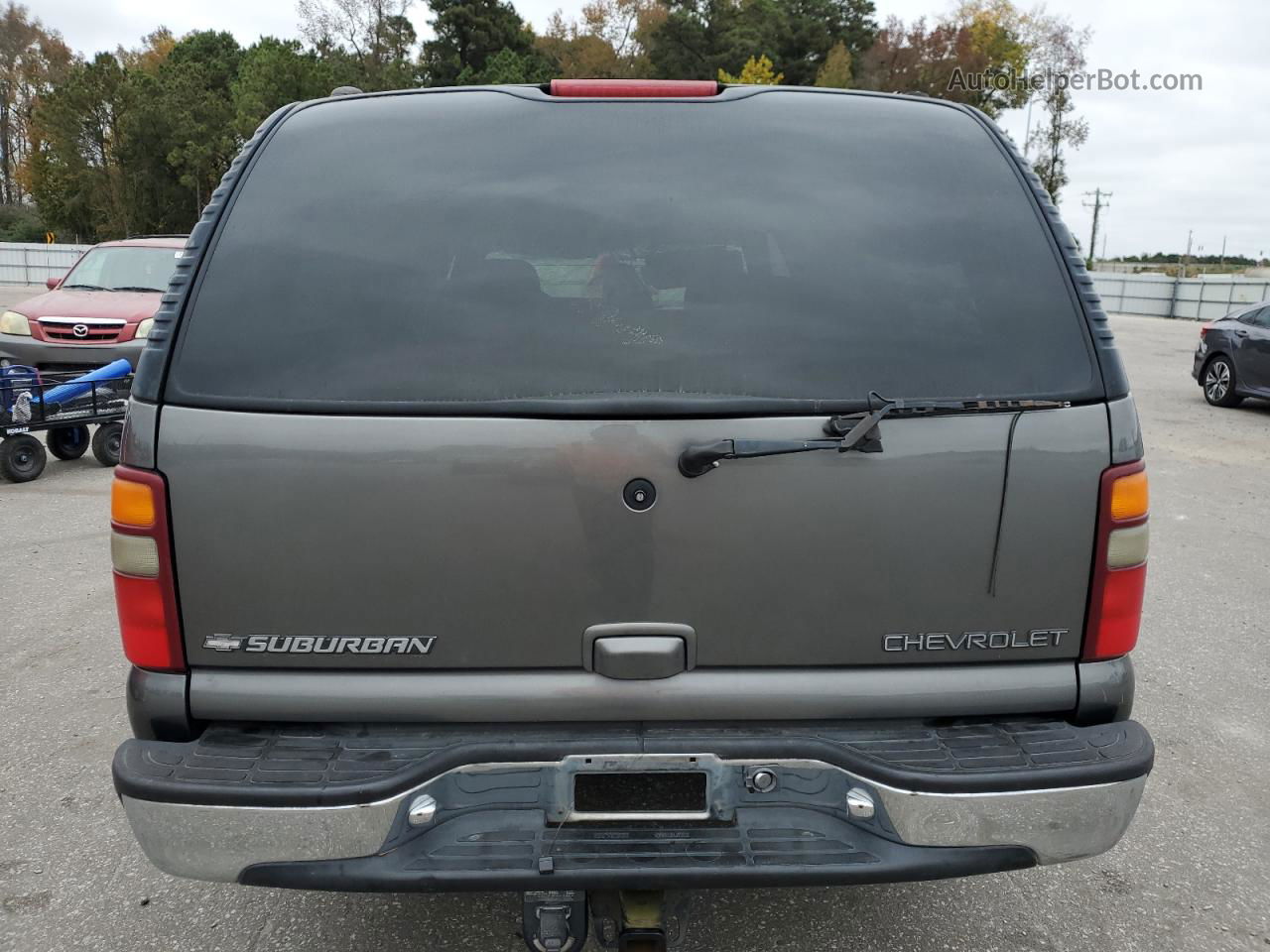 2000 Chevrolet Suburban C1500 Gray vin: 3GNEC16T6YG139522