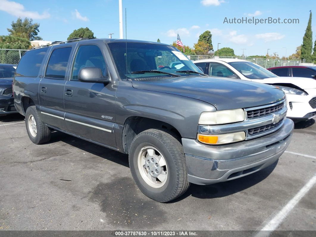 2000 Chevrolet Suburban Ls Gray vin: 3GNEC16TXYG206901