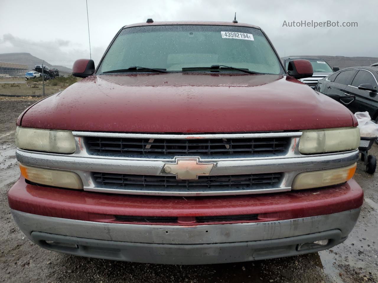 2005 Chevrolet Suburban C1500 Бордовый vin: 3GNEC16Z05G144621