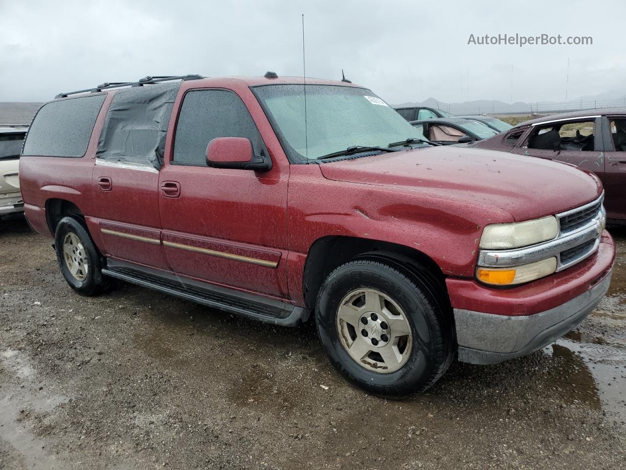 2005 Chevrolet Suburban C1500 Burgundy vin: 3GNEC16Z05G144621