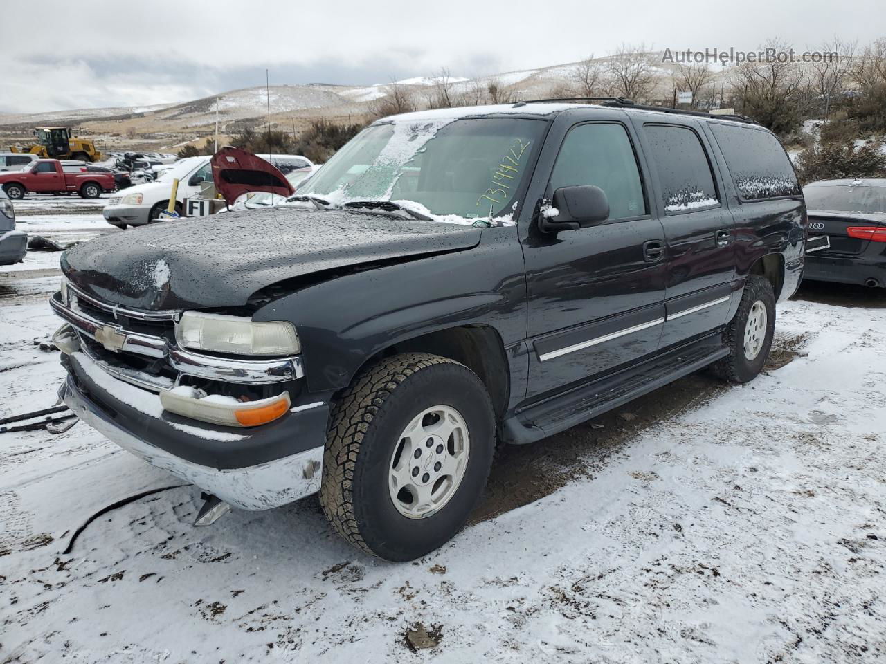 2005 Chevrolet Suburban C1500 Черный vin: 3GNEC16Z15G188305