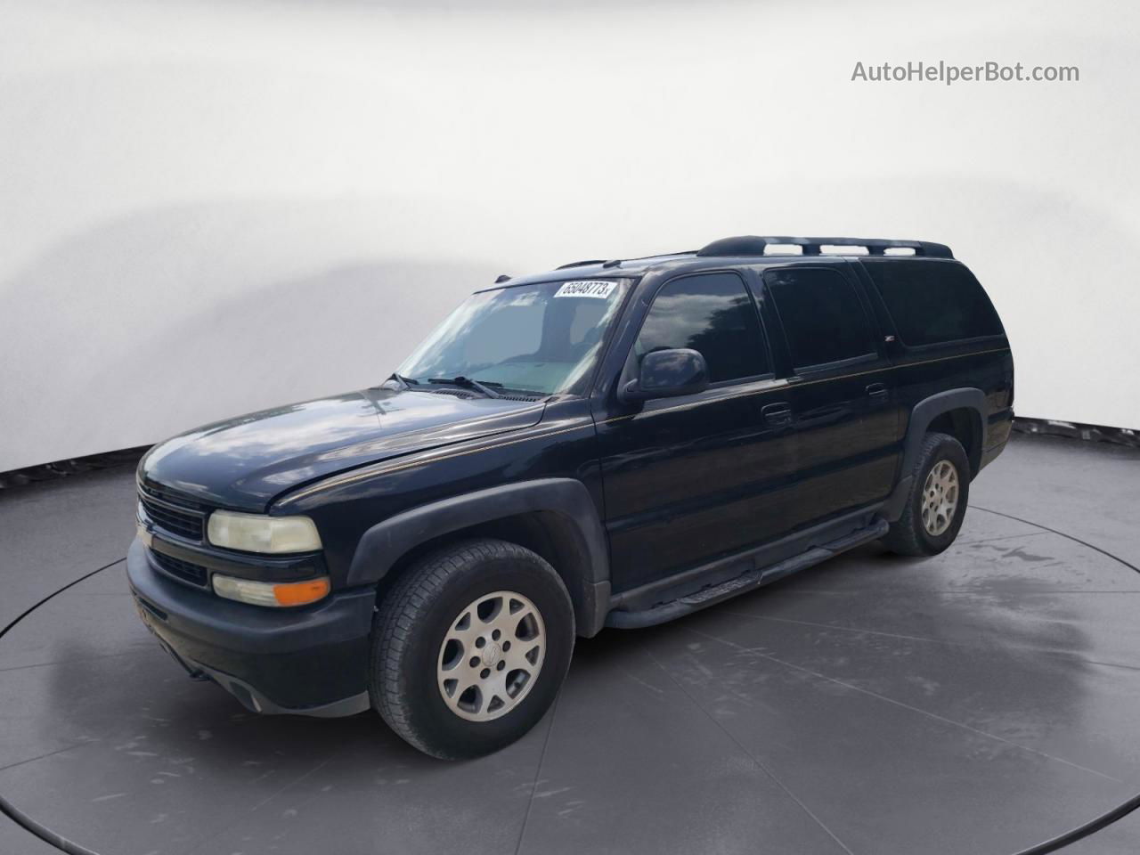 2005 Chevrolet Suburban C1500 Black vin: 3GNEC16Z15G223635