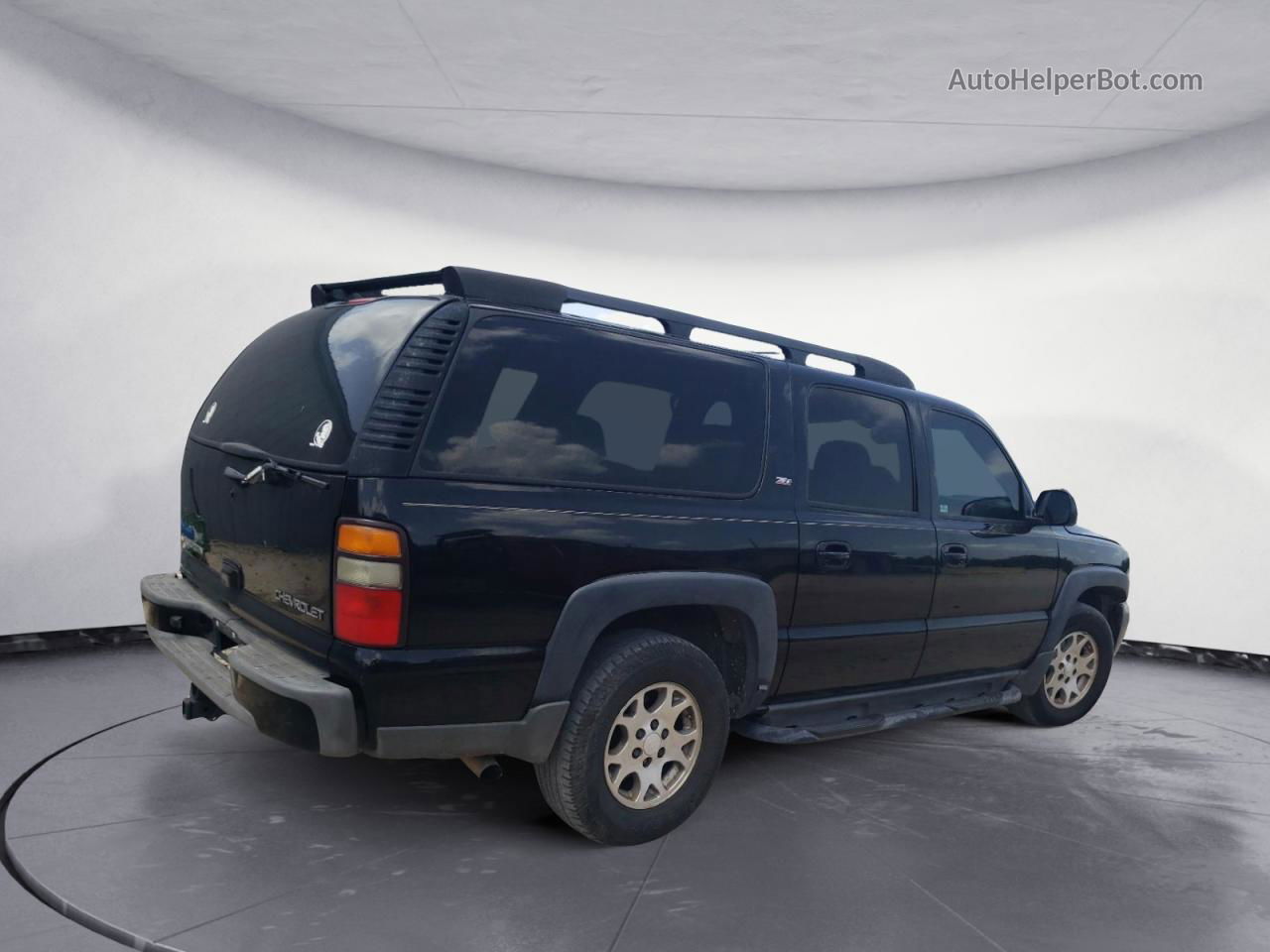 2005 Chevrolet Suburban C1500 Black vin: 3GNEC16Z15G223635