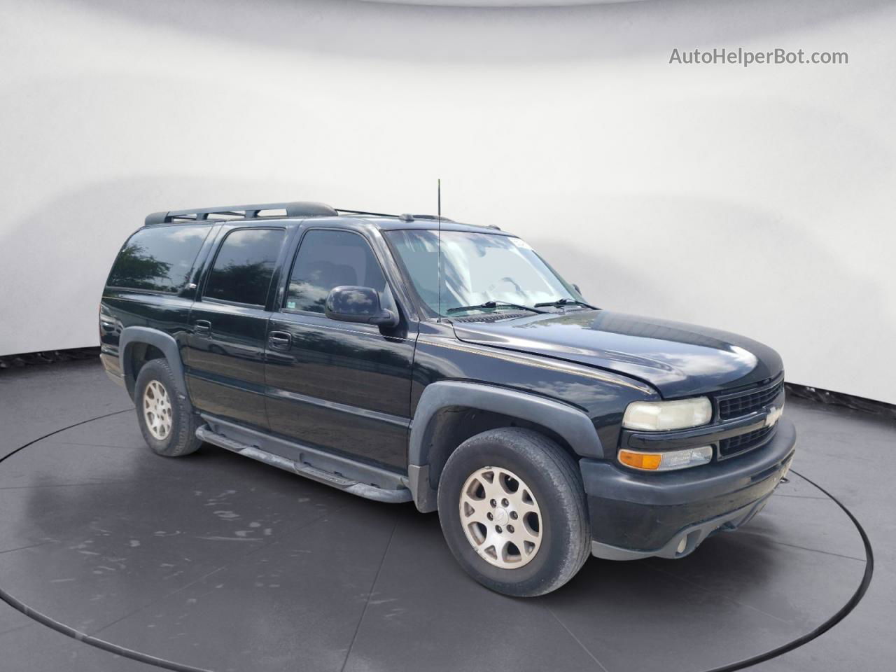 2005 Chevrolet Suburban C1500 Black vin: 3GNEC16Z15G223635