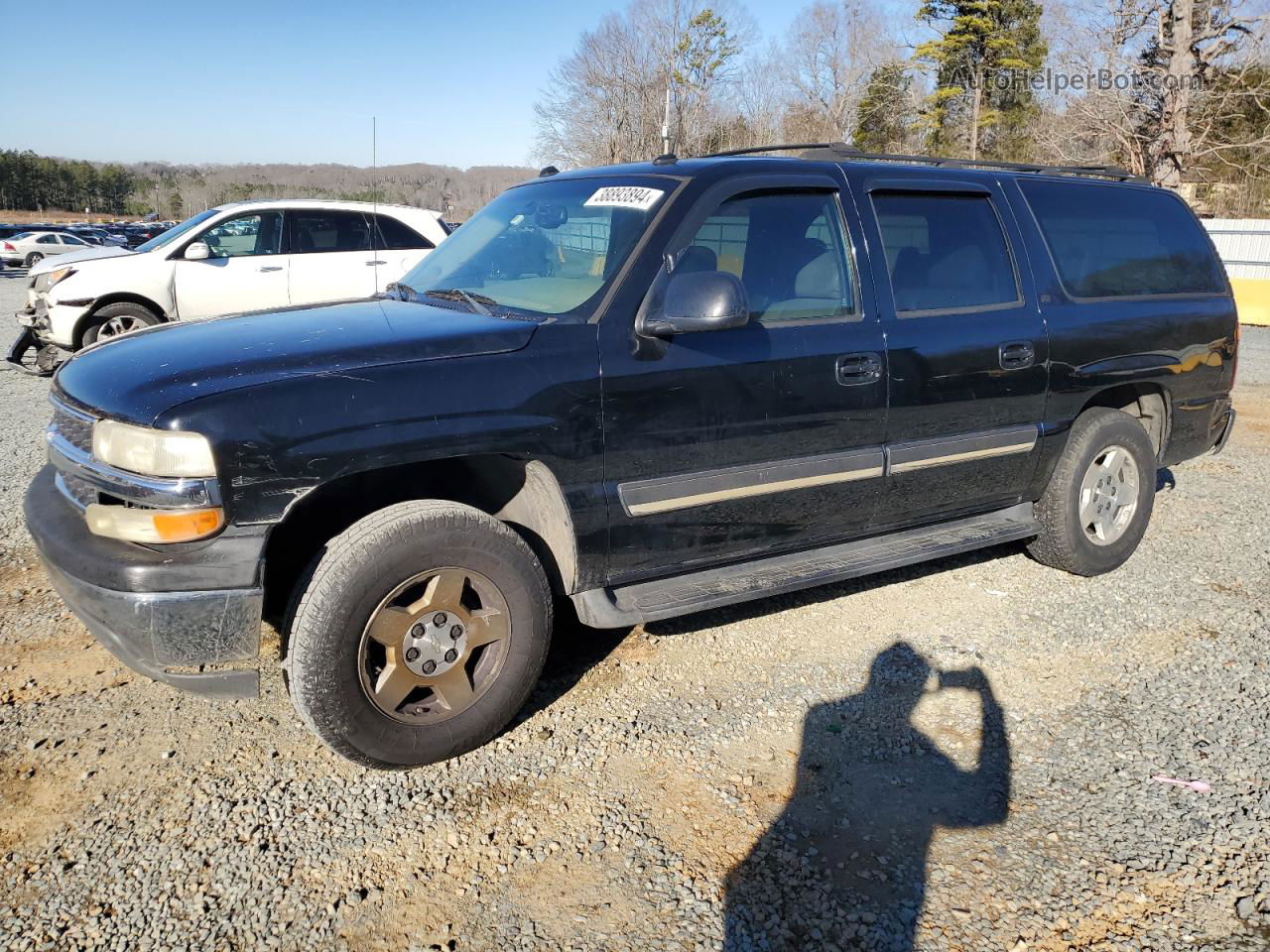 2005 Chevrolet Suburban C1500 Black vin: 3GNEC16Z15G233369