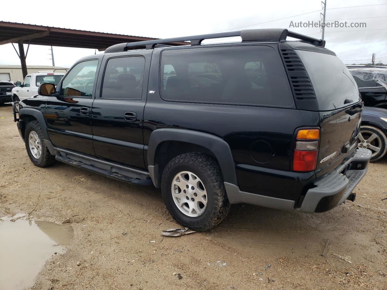 2005 Chevrolet Suburban C1500 Black vin: 3GNEC16Z25G243800