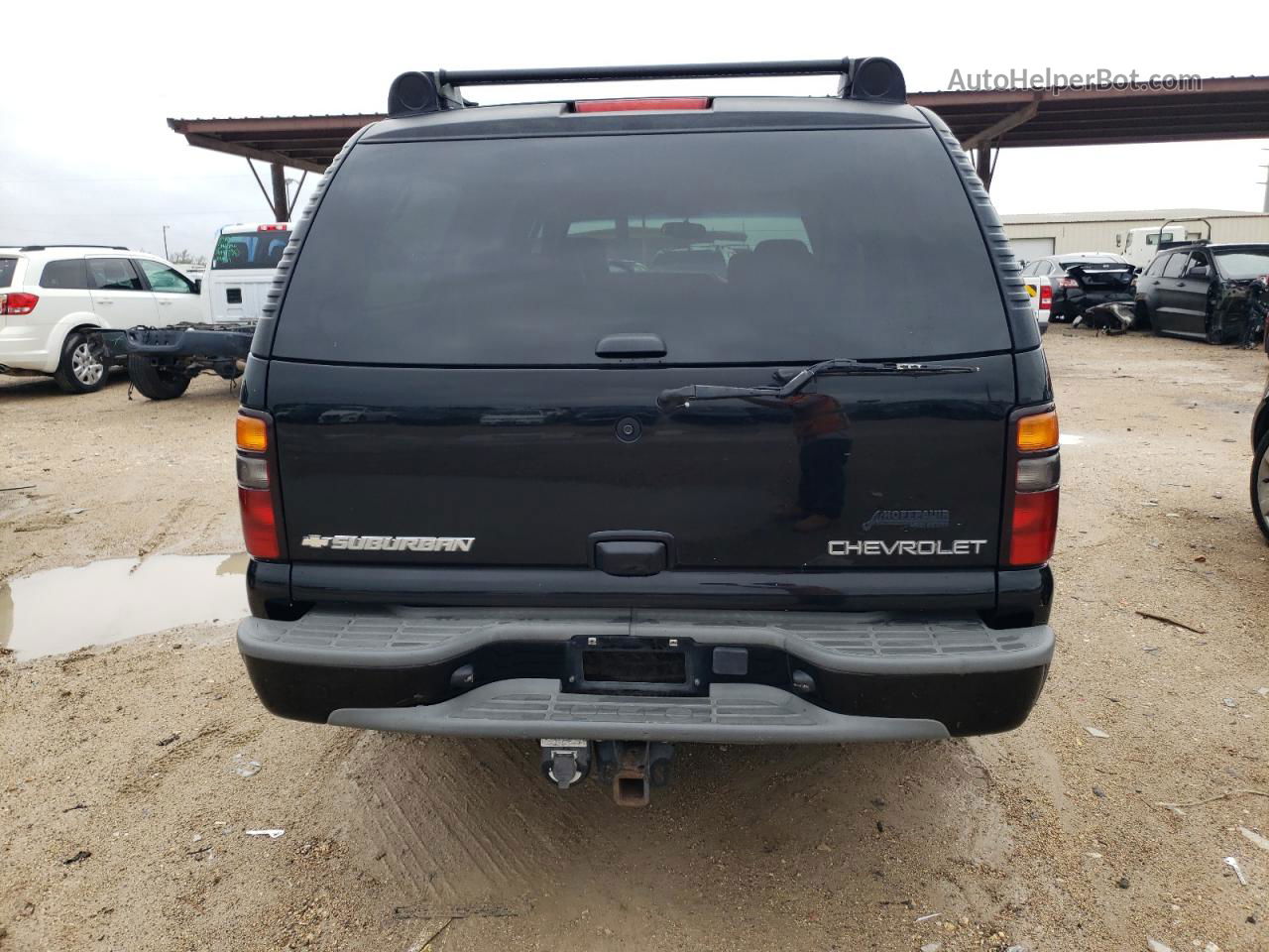 2005 Chevrolet Suburban C1500 Black vin: 3GNEC16Z25G243800