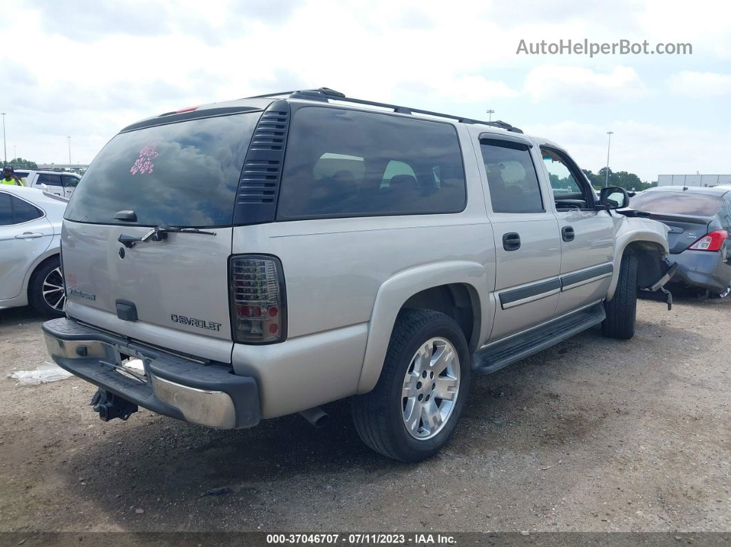 2005 Chevrolet Suburban Ls Tan vin: 3GNEC16Z25G255395