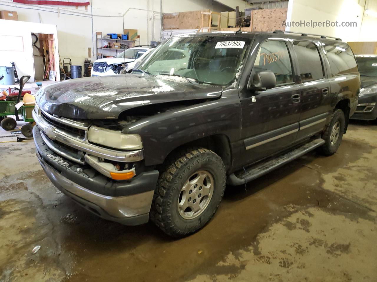 2005 Chevrolet Suburban C1500 Gray vin: 3GNEC16Z35G127960