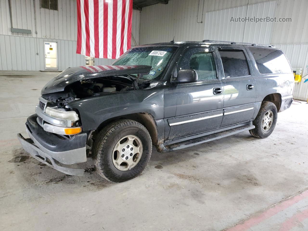 2005 Chevrolet Suburban C1500 Black vin: 3GNEC16Z35G161140