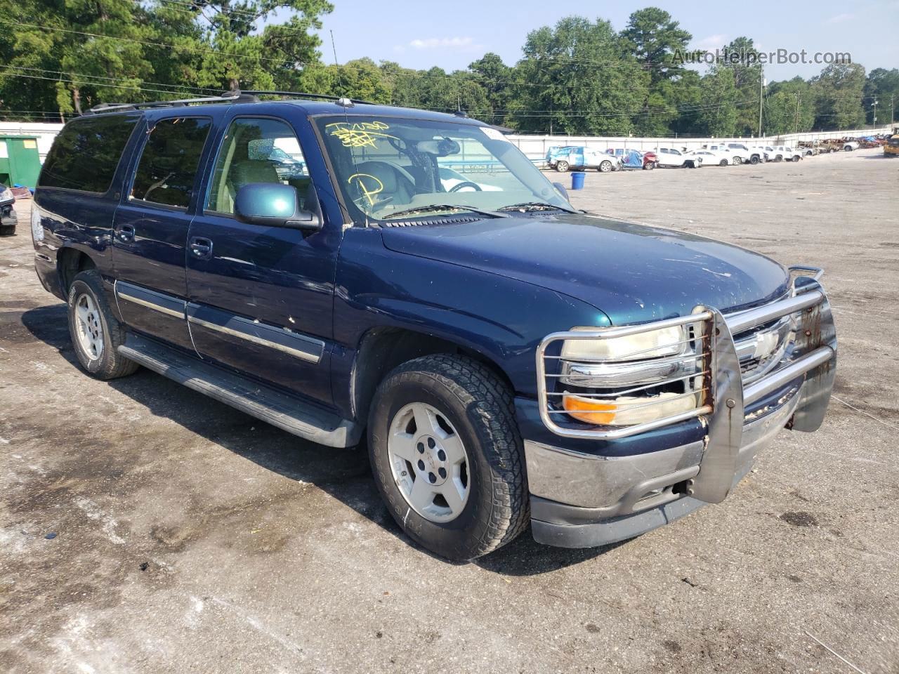 2005 Chevrolet Suburban C1500 Blue vin: 3GNEC16Z35G205797