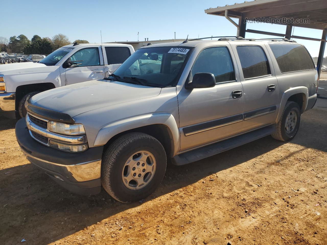 2005 Chevrolet Suburban C1500 Silver vin: 3GNEC16Z45G194101