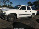 2005 Chevrolet Suburban Ls White vin: 3GNEC16Z65G144221