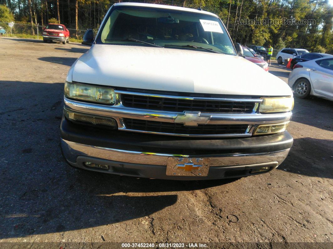 2005 Chevrolet Suburban Ls White vin: 3GNEC16Z65G144221