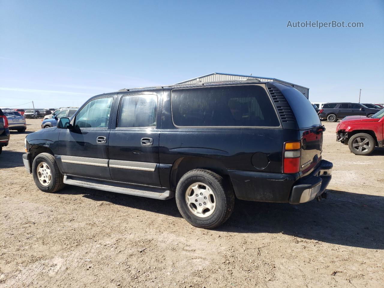 2005 Chevrolet Suburban C1500 Black vin: 3GNEC16Z65G189983