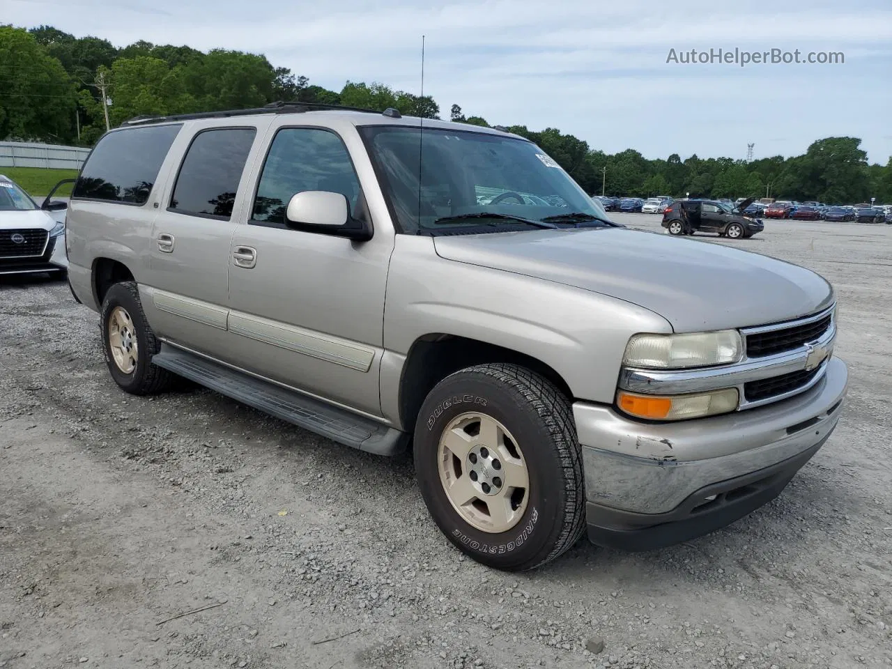 2005 Chevrolet Suburban C1500 Silver vin: 3GNEC16Z65G209066