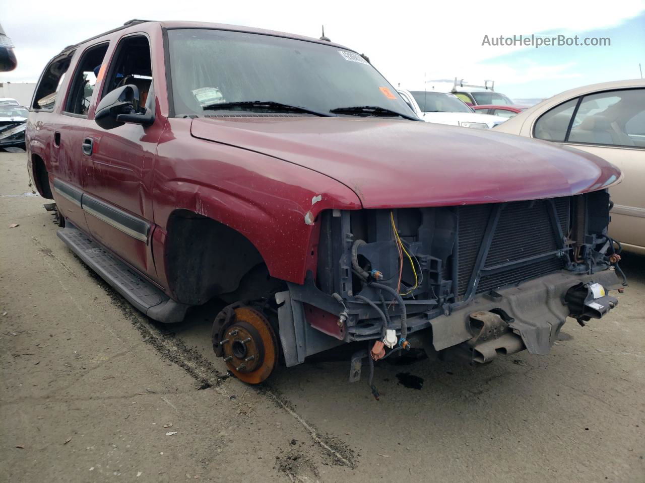 2005 Chevrolet Suburban C1500 Maroon vin: 3GNEC16Z65G215370