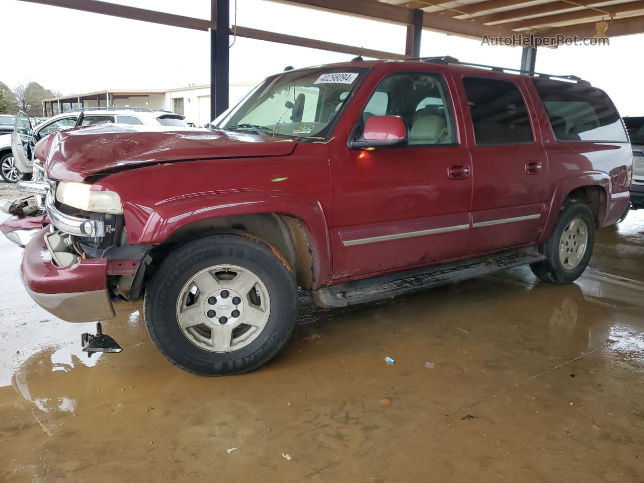 2005 Chevrolet Suburban C1500 Maroon vin: 3GNEC16Z65G251253