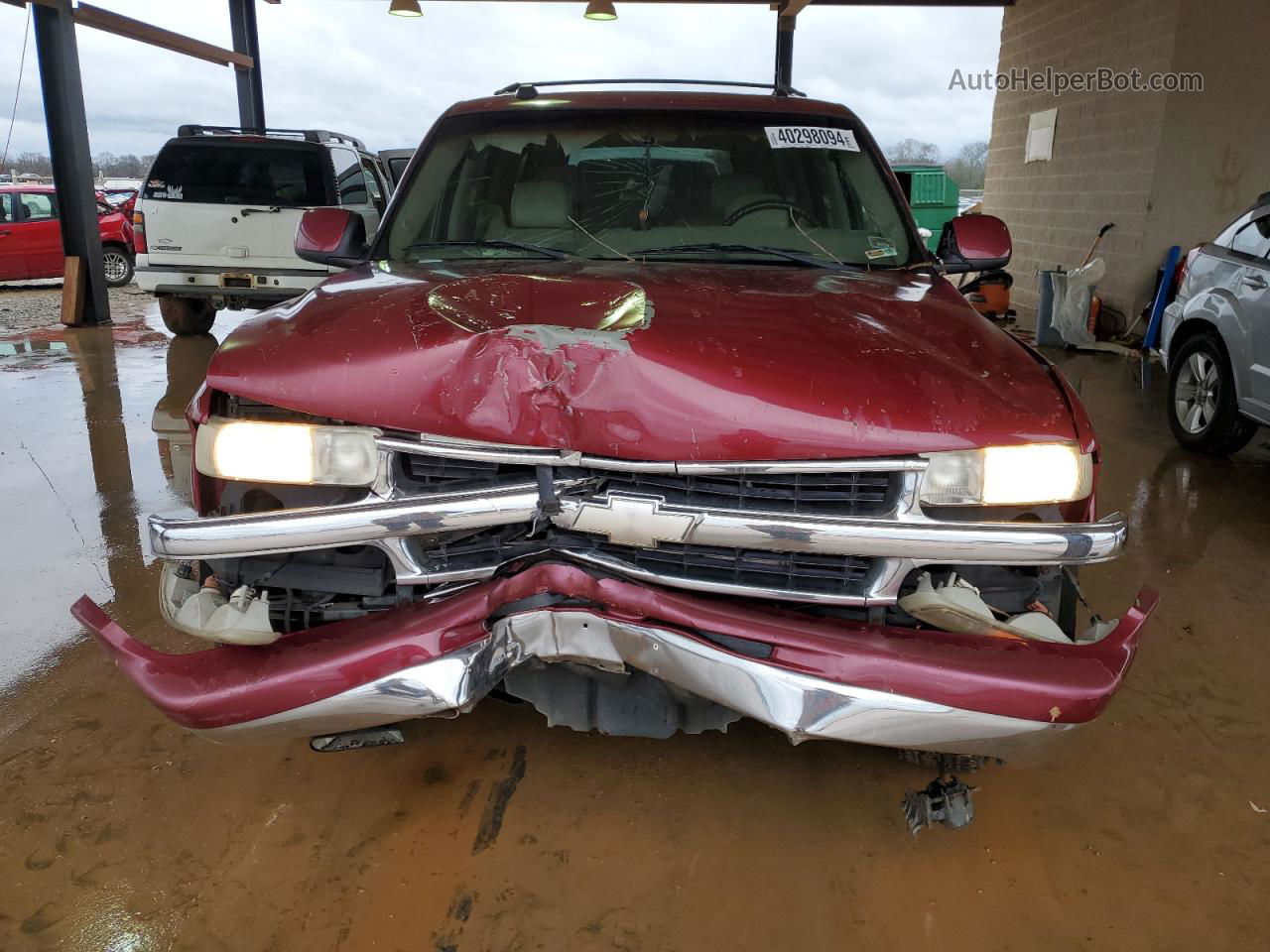 2005 Chevrolet Suburban C1500 Maroon vin: 3GNEC16Z65G251253