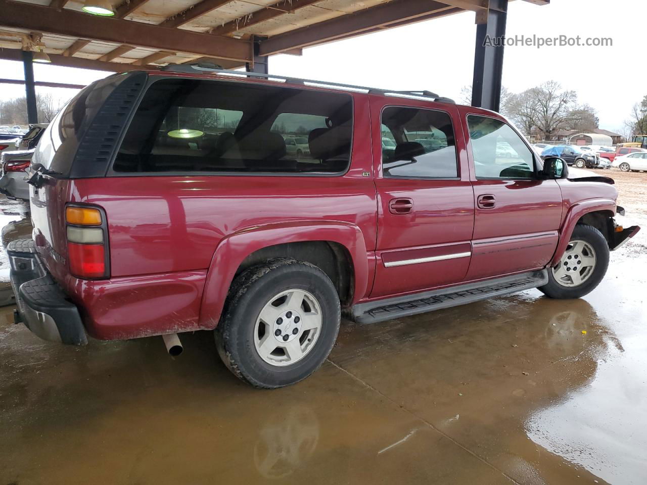 2005 Chevrolet Suburban C1500 Maroon vin: 3GNEC16Z65G251253