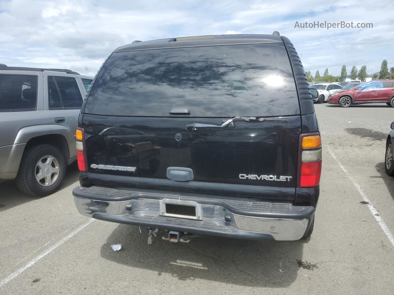 2005 Chevrolet Suburban C1500 Black vin: 3GNEC16Z65G257103