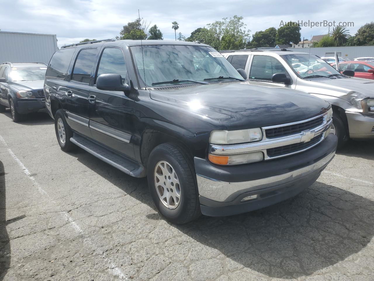 2005 Chevrolet Suburban C1500 Black vin: 3GNEC16Z65G257103