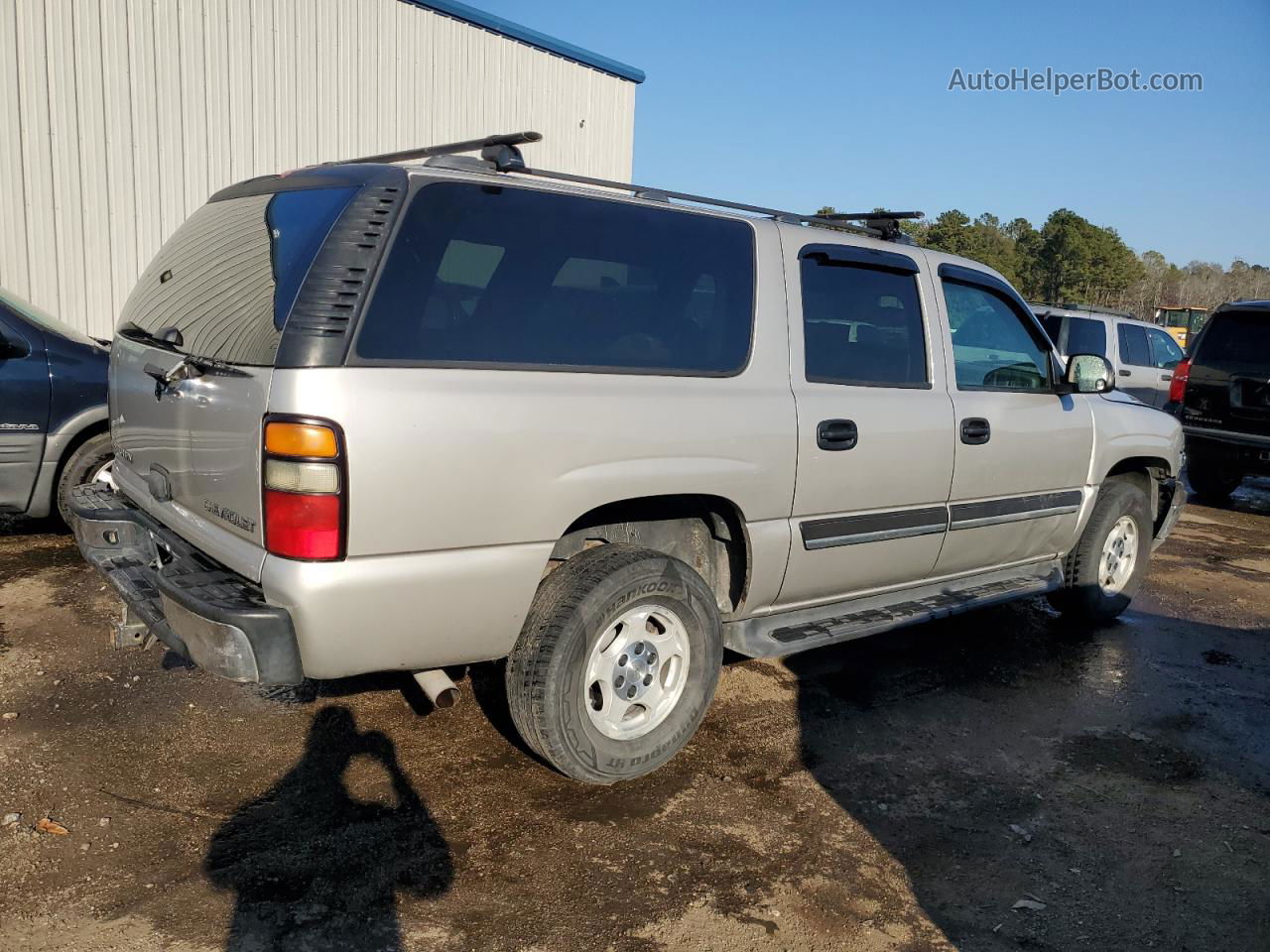 2005 Chevrolet Suburban C1500 Silver vin: 3GNEC16Z65G271213