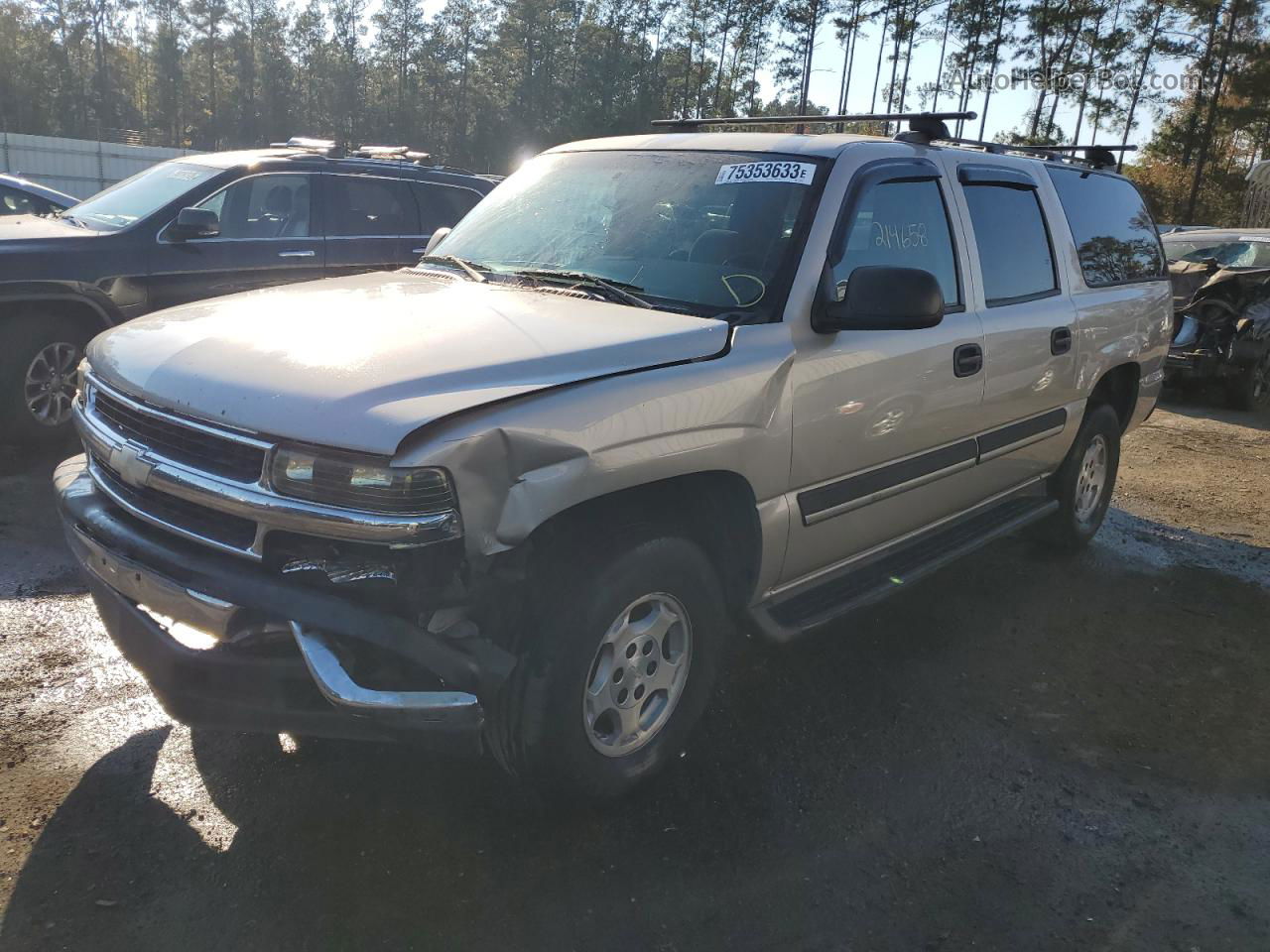 2005 Chevrolet Suburban C1500 Silver vin: 3GNEC16Z65G271213