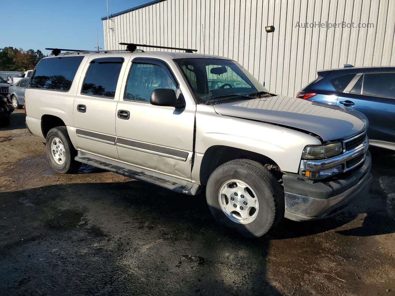 2005 Chevrolet Suburban C1500 Silver vin: 3GNEC16Z65G271213