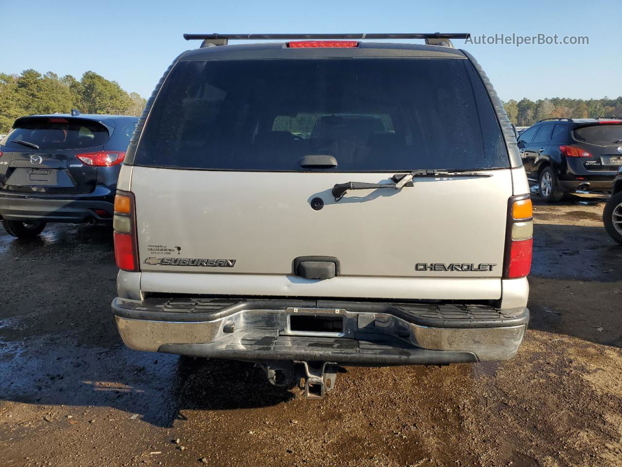 2005 Chevrolet Suburban C1500 Silver vin: 3GNEC16Z65G271213