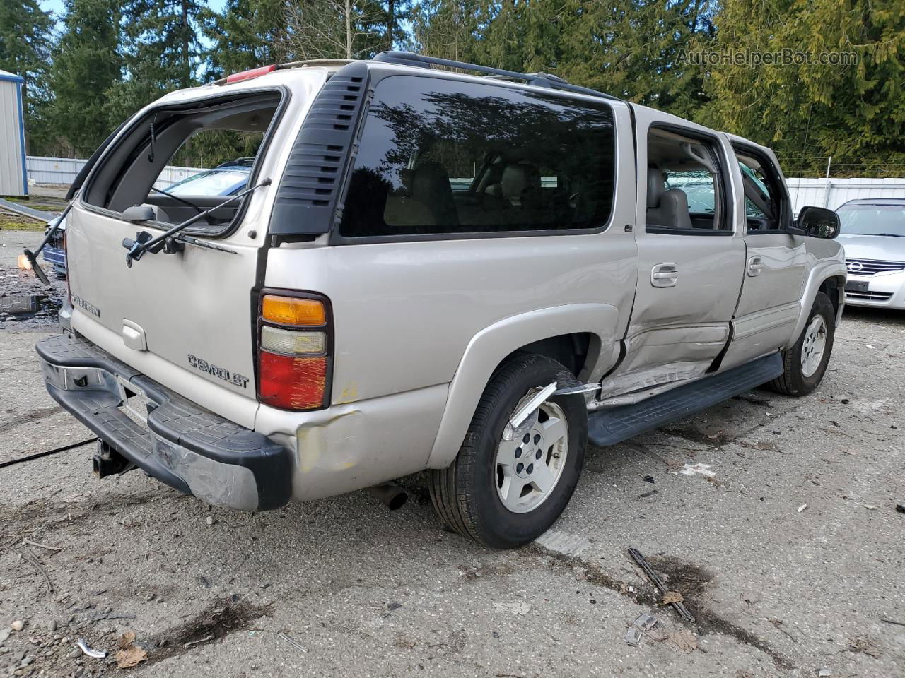 2005 Chevrolet Suburban C1500 Tan vin: 3GNEC16Z65G286598