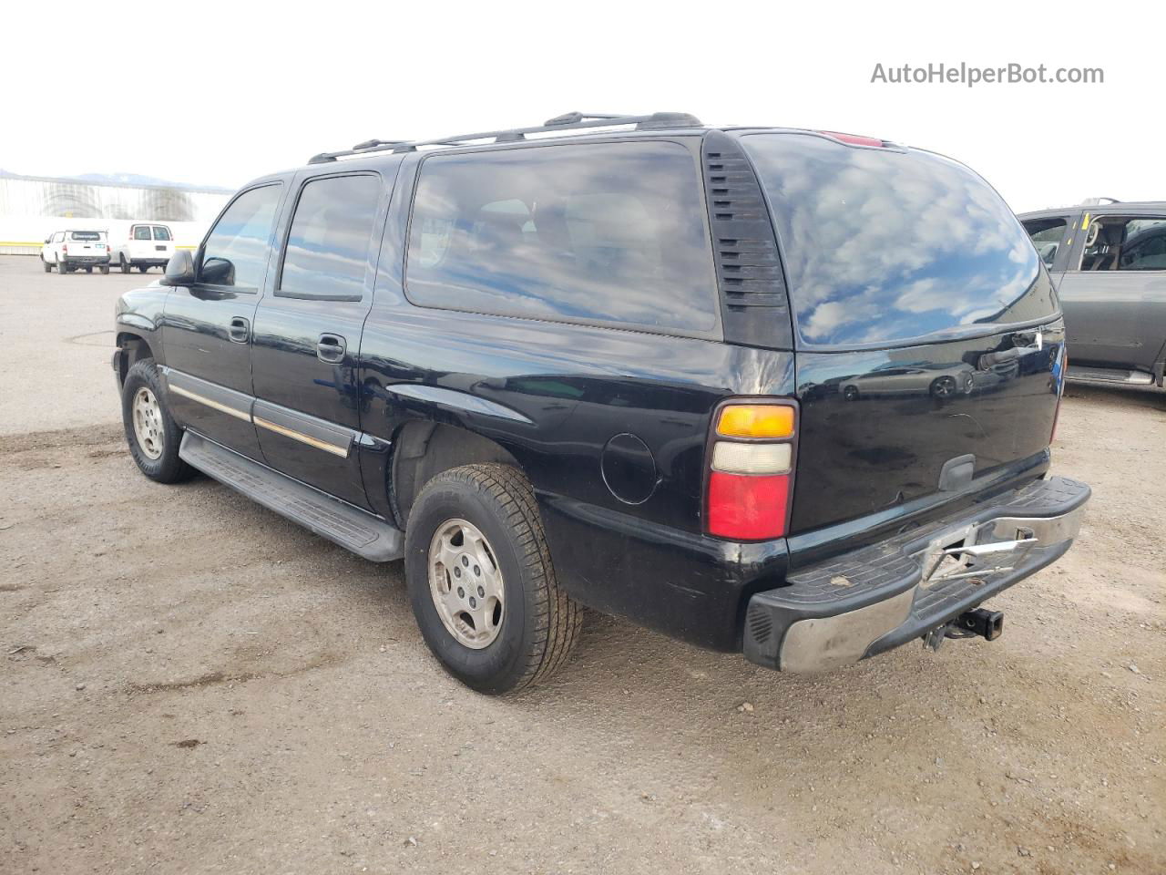 2005 Chevrolet Suburban C1500 Black vin: 3GNEC16Z75G103127