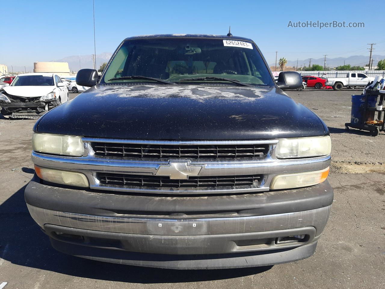 2005 Chevrolet Suburban C1500 Black vin: 3GNEC16Z75G235403