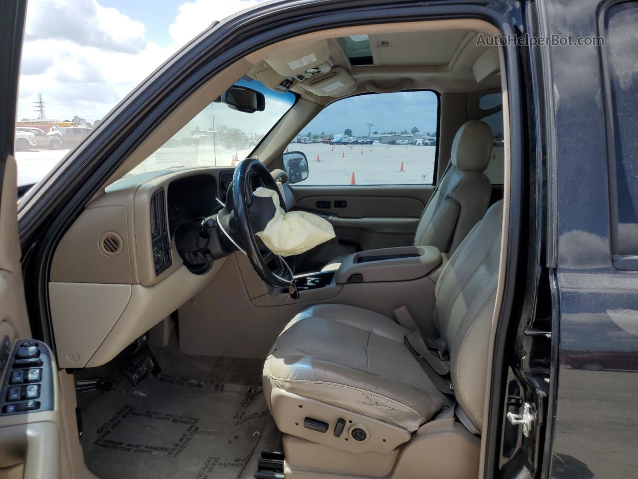 2005 Chevrolet Suburban C1500 Black vin: 3GNEC16Z75G257983