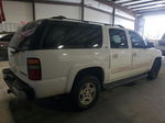 2005 Chevrolet Suburban C1500 White vin: 3GNEC16Z85G108322