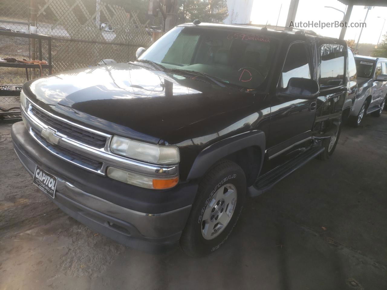 2005 Chevrolet Suburban C1500 Black vin: 3GNEC16Z85G203768