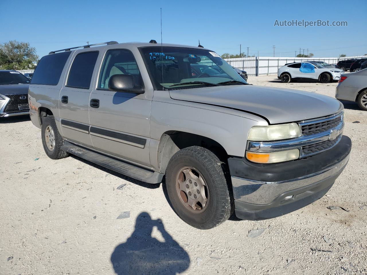 2005 Chevrolet Suburban C1500 Tan vin: 3GNEC16Z95G128224