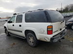 2005 Chevrolet Suburban C1500 White vin: 3GNEC16ZX5G103333