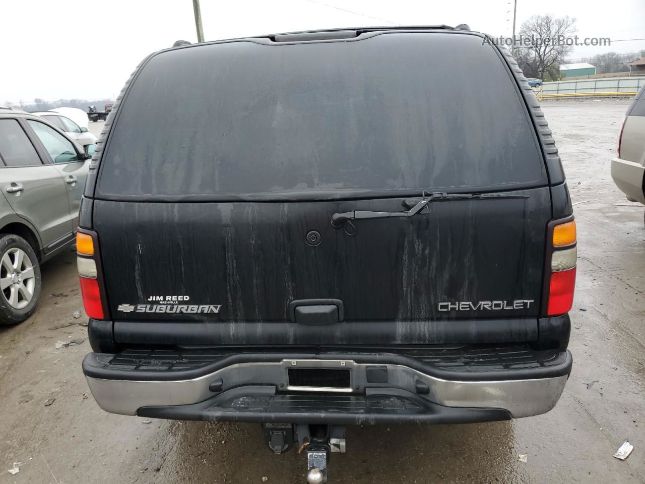 2005 Chevrolet Suburban C1500 Black vin: 3GNEC16ZX5G136333