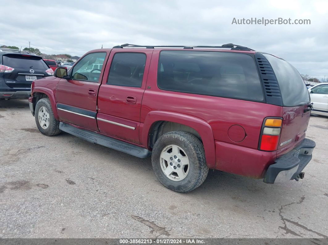 2005 Chevrolet Suburban 1500 Lt Burgundy vin: 3GNEC16ZX5G137661