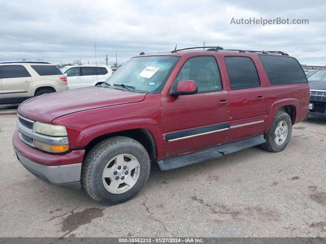 2005 Chevrolet Suburban 1500 Lt Burgundy vin: 3GNEC16ZX5G137661